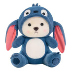 Blue Stitch Hoodie Bear